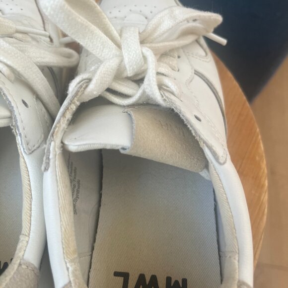 Madewell Court Sneakers in Colorblock Leather and Suede Sneakers Size 7 - Picture 8 of 12